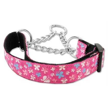 UNCONDITIONAL LOVE Butterfly Nylon Ribbon Collar Martingale Pink Large UN742376